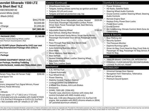 Used 2014 Chevrolet Silverado 1500 LTZ w/ LTZ Plus Package image 2