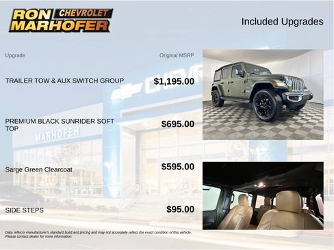 Used 2023 Jeep Wrangler Unlimited Sahara AWD/4WD image 6