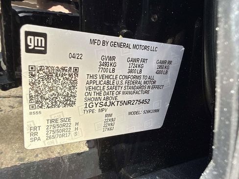 Used 2022 Cadillac Escalade ESV Luxury AWD/4WD image 20