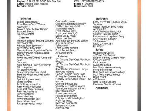 Used 2015 Ford F250 Lariat w/ Chrome Package image 32