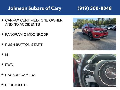 Used 2018 Jeep Compass Latitude FWD image 6