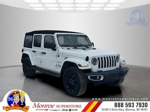 Certified 2022 Jeep Wrangler Unlimited Sahara w/ Cold Weather Group image 1