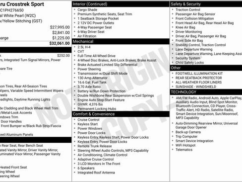 Used 2023 Subaru Crosstrek 2.5i Sport image 6