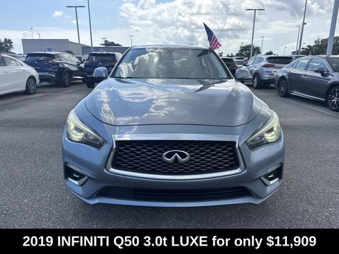 Used 2019 INFINITI Q50 Luxe RWD image 2