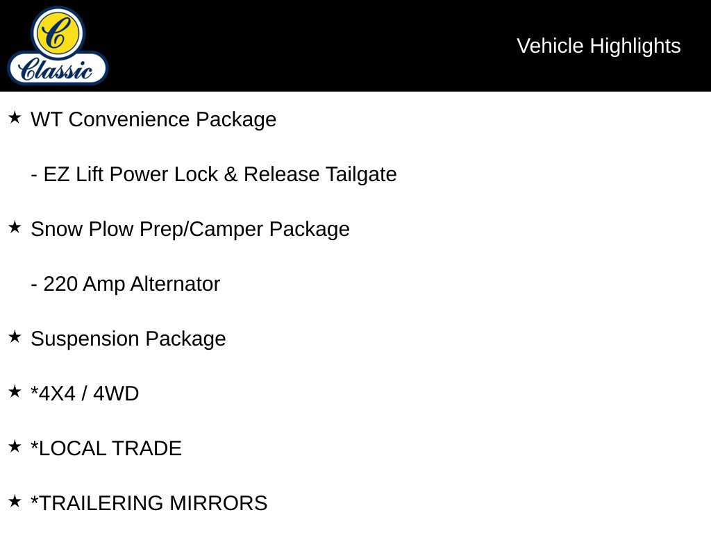 Used 2023 Chevrolet Silverado 2500 W/T w/ WT Convenience Package AWD/4WD image 33