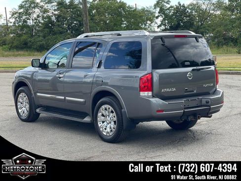 Used 2015 Nissan Armada Platinum w/ 2nd Row Captain Seat Package AWD/4WD image 6
