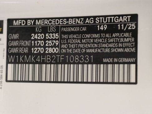 New 2026 Mercedes-Benz CLE 300 4MATIC Cabriolet image 14