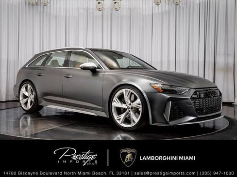 Used 2021 Audi RS 6 AWD/4WD image 1