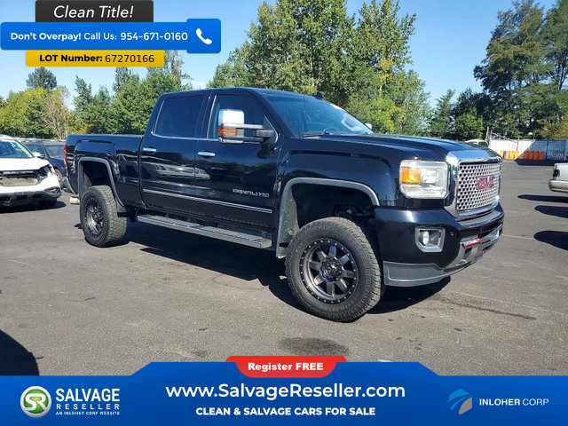 Used 2015 GMC Sierra 2500 Denali w/ Duramax Plus Package AWD/4WD image 5