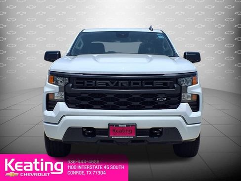 Used 2024 Chevrolet Silverado 1500 Custom w/ LPO, Dark Essentials Package RWD image 3