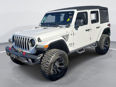Used 2021 Jeep Wrangler Unlimited Sport image 1