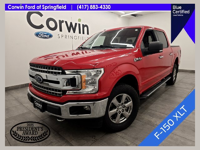 Certified 2018 Ford F150 XLT w/ Equipment Group 302A Luxury AWD/4WD 360° Tour