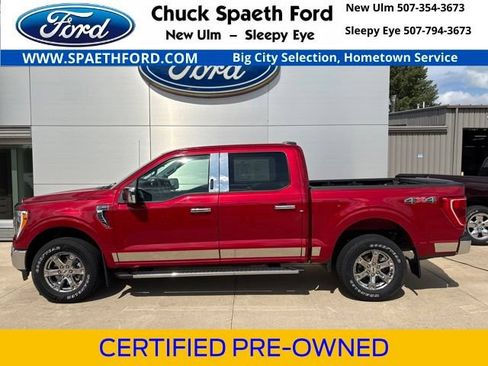 Certified 2021 Ford F150 XLT w/ Equipment Group 302A High AWD/4WD image 1
