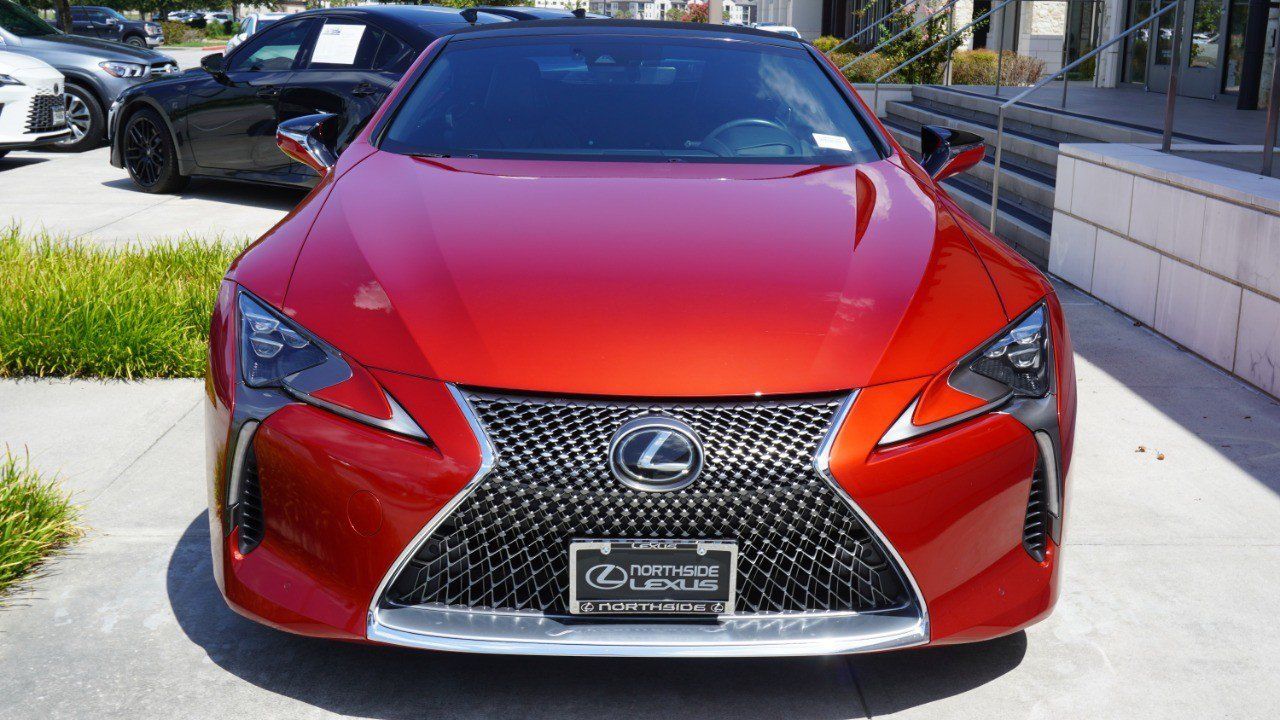 Certified 2021 Lexus LC 500 Convertible w/ Touring Package RWD image 2