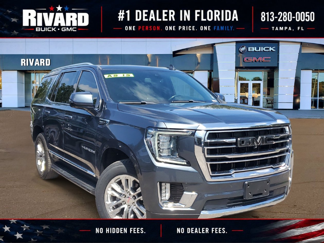 Used 2021 GMC Yukon SLT w/ SLT Luxury Plus Package RWD image 1
