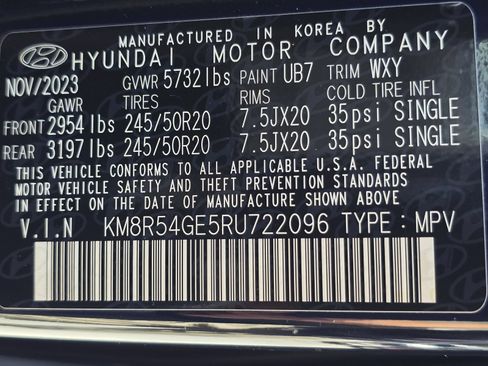 Used 2024 Hyundai Palisade Limited FWD image 34