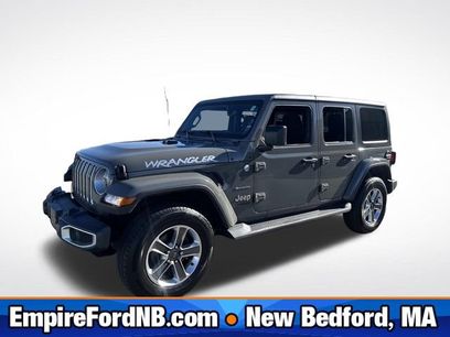 Used 2021 Jeep Wrangler Unlimited Sahara w/ Uconnect 4C Nav & Sound Group