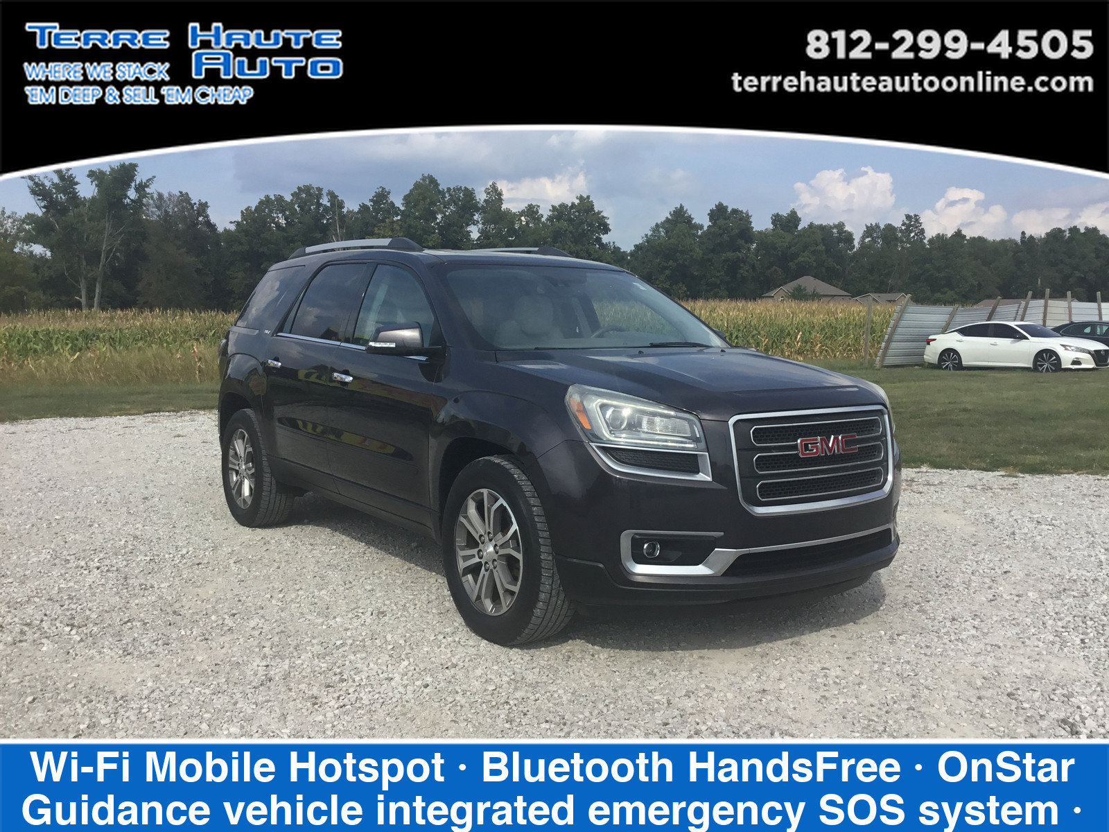Used 2016 GMC Acadia SLT w/ Open Road Package FWD image 1