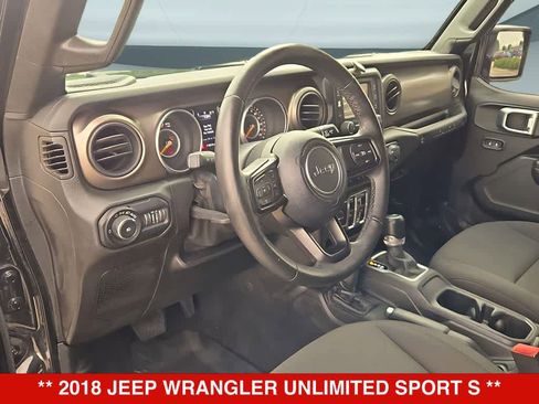 Used 2018 Jeep Wrangler Unlimited Sport S AWD/4WD image 10