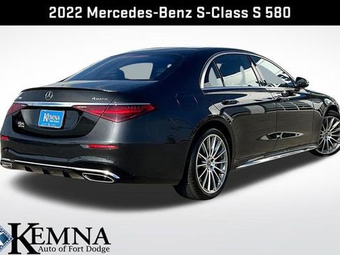 Used 2022 Mercedes-Benz S 580 4MATIC Sedan image 7