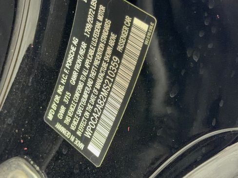 Certified 2021 Porsche 718 Boxster RWD image 31