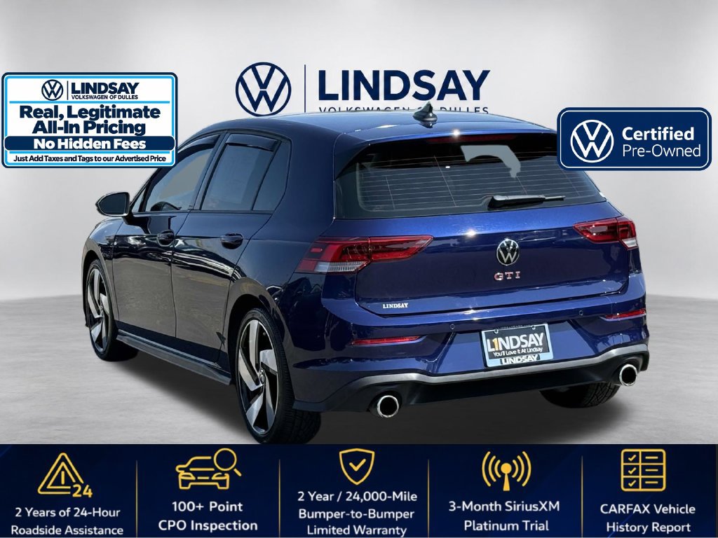 Certified 2023 Volkswagen GTI SE FWD image 4