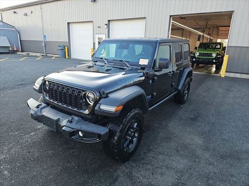 Certified 2025 Jeep Wrangler Unlimited Sport S 4xe AWD/4WD image 1