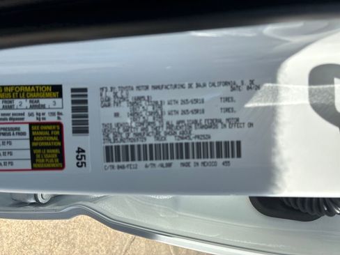 New 2026 Toyota Tacoma TRD Sport AWD/4WD image 47