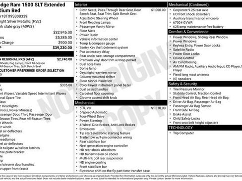 Used 2009 Dodge Ram 1500 Truck SLT w/ Big Horn Regional Pkg image 15