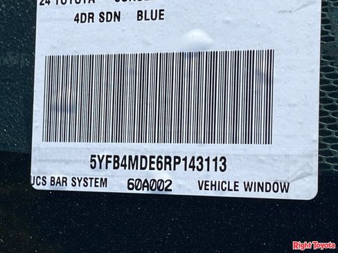 Certified 2024 Toyota Corolla LE FWD image 34