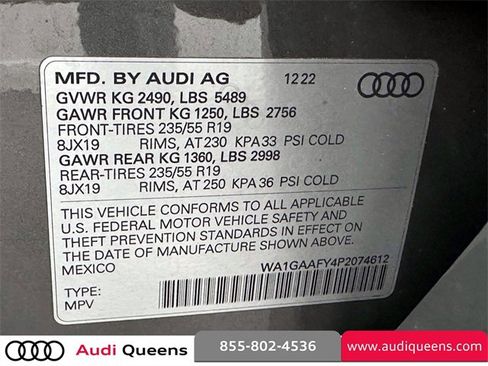 Certified 2023 Audi Q5 2.0T Premium w/ Convenience Package image 36