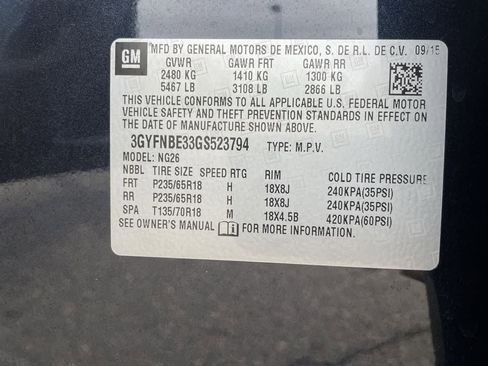 Used 2016 Cadillac SRX Luxury w/ Driver Awareness Package FWD image 35