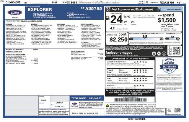 Certified 2024 Ford Explorer XLT RWD image 5