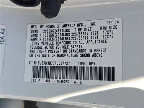 Used 2015 Honda CR-V EX-L image 26