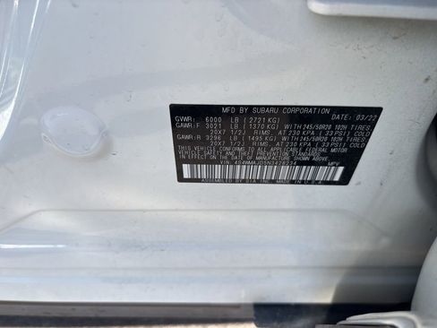 Used 2022 Subaru Ascent Onyx Edition AWD/4WD image 4