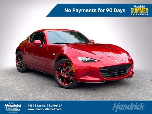 Used 2022 MAZDA MX-5 Miata RF Grand Touring RWD image 1