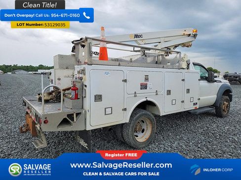 Used 2015 Ford F450 XL w/ Snow Plow Prep Package RWD image 4