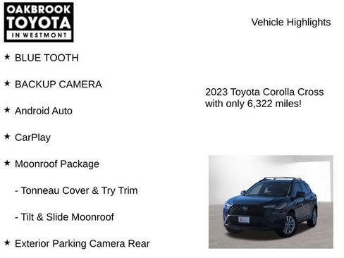 Certified 2023 Toyota Corolla Cross LE image 7