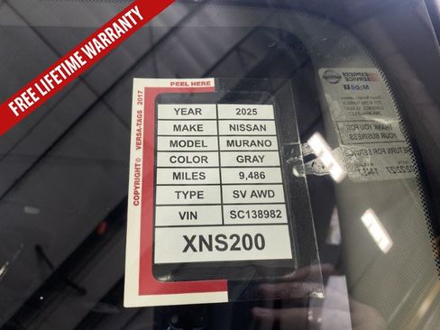 Used 2025 Nissan Murano SV w/ Cargo Package AWD/4WD image 39