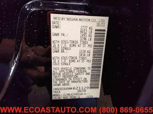 Used 2022 Nissan Frontier S w/ Technology Package image 20