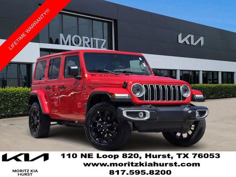 Used 2025 Jeep Wrangler Unlimited Sahara w/ Safety Group AWD/4WD image 1