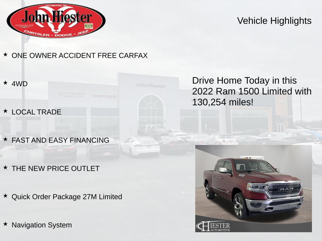Used 2022 RAM 1500 Limited AWD/4WD image 6