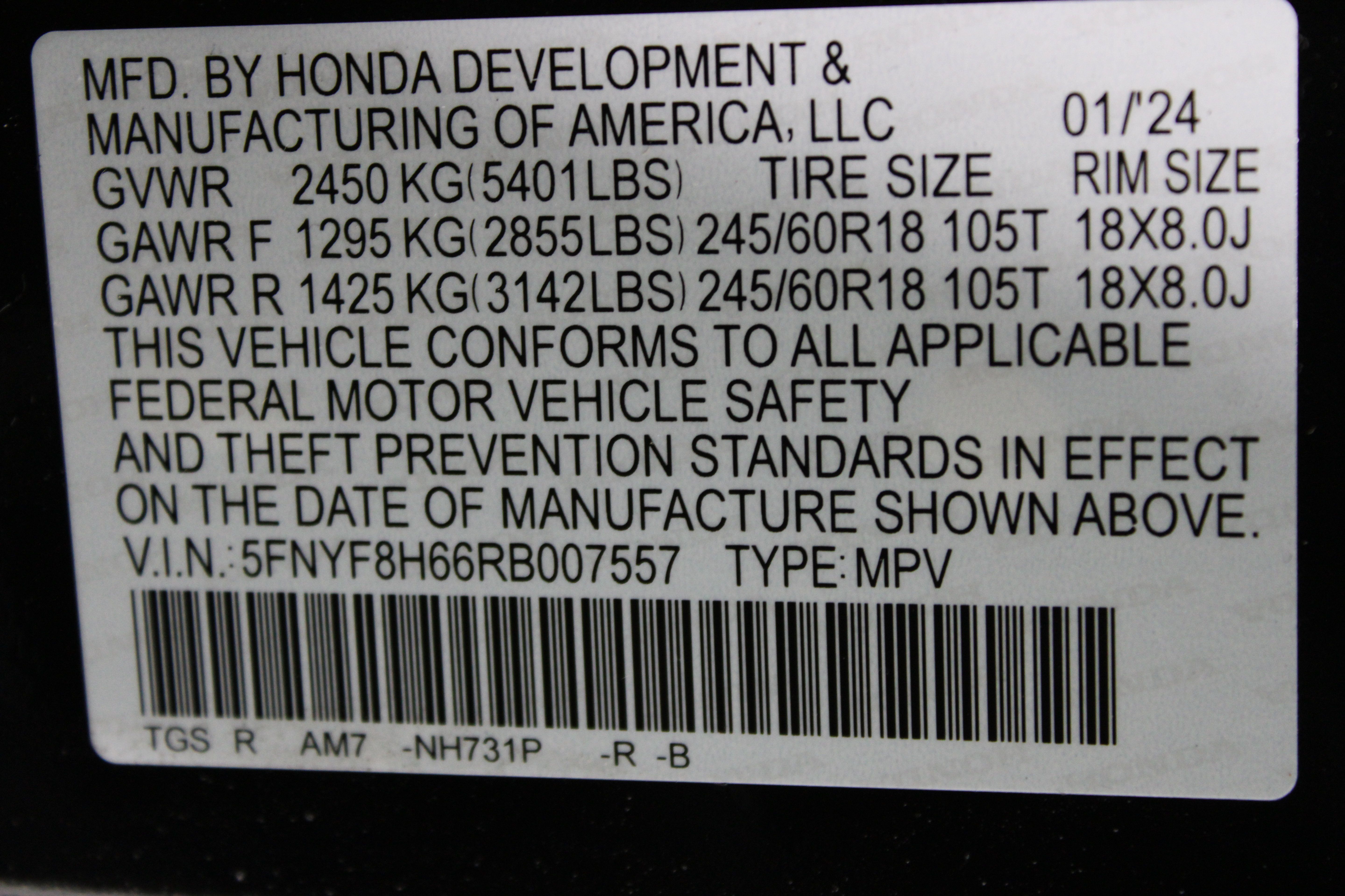 Used 2024 Honda Passport TrailSport image 42