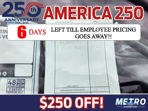 New 2026 Ford F250 XL w/ XL Chrome Package AWD/4WD image 14