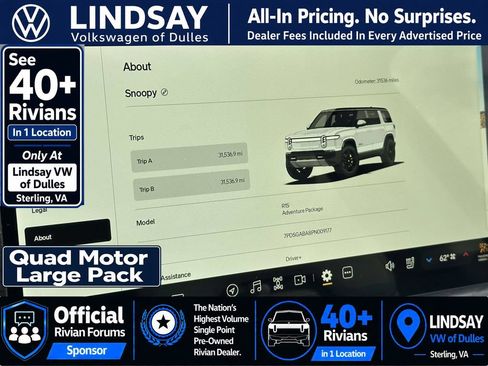 Used 2023 Rivian R1S Adventure AWD/4WD image 26