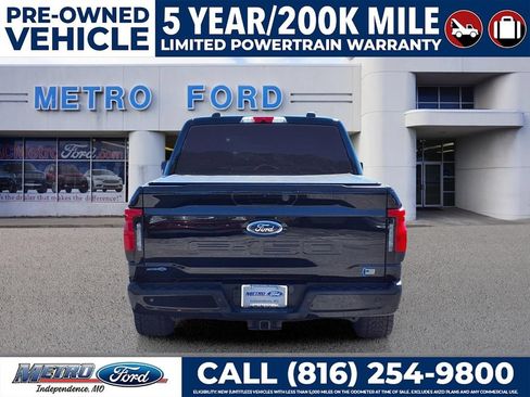 Used 2023 Ford F150 Lightning XLT w/ Equipment Group 312A High AWD/4WD image 4