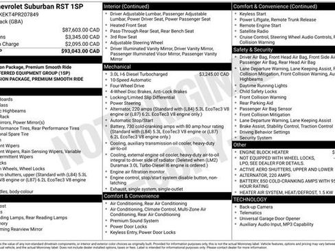 Used 2023 Chevrolet Suburban RST AWD/4WD image 34