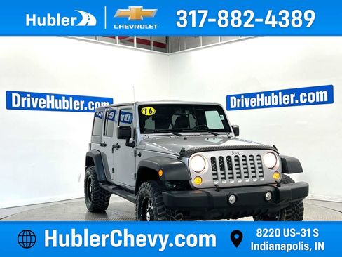Used 2016 Jeep Wrangler Unlimited Sport w/ Quick Order Package 24S AWD/4WD image 1