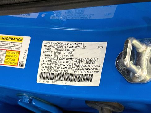 Used 2024 Honda Civic Sport image 12