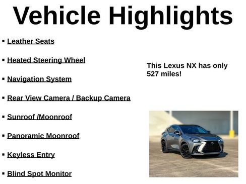 Used 2025 Lexus NX 350 F Sport AWD/4WD image 43